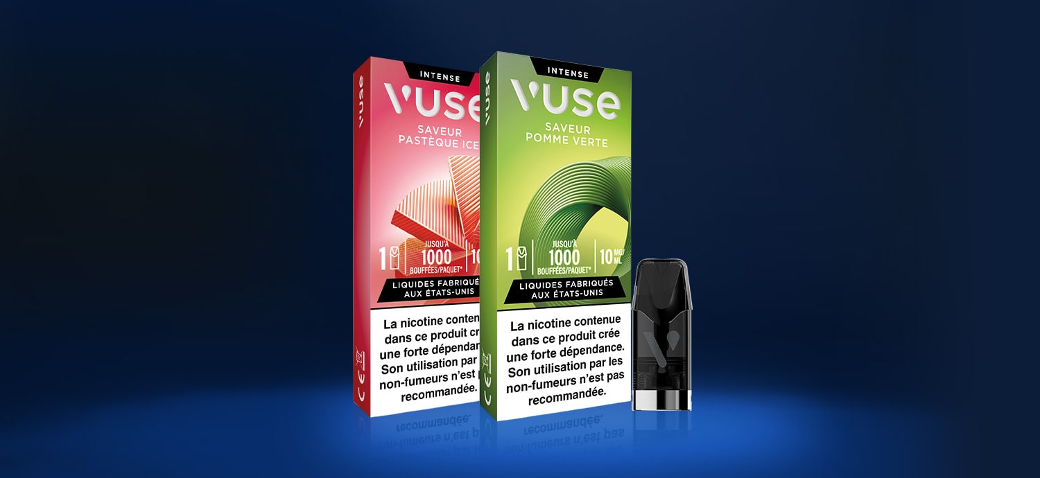 Vuse Recharges Intense pack une capsule