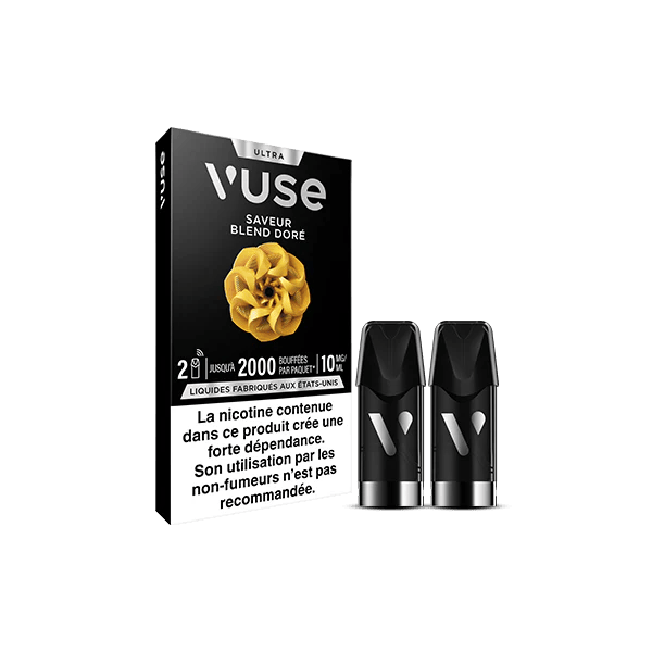 Capsule connecte Vuse Ultra Blend Dor Vape connecte Vuse Ultra | VUSE FR Capsule connecte Vuse Ultra Blend Dor Vape connecte Vuse Ultra | VUSE FR