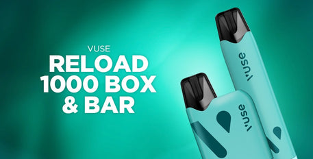 VOICI LES VUSE RELOAD 1000: NOS CIGARETTES ÉLECTRONIQUES RECHARGEABLES