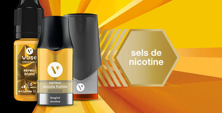 LES SELS DE NICOTINE ET LE VAPOTAGE