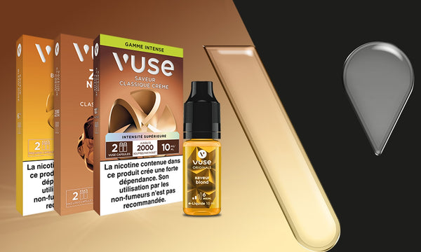Recharges Saveurs Classiques|Classique crme & blend dor Recharges Saveurs Classiques|Classique crme & blend dor