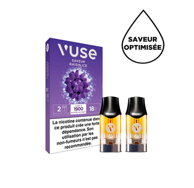 Capsules ePod Saveur Raisin Ice
