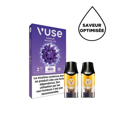 Capsules ePod Saveur Raisin Ice