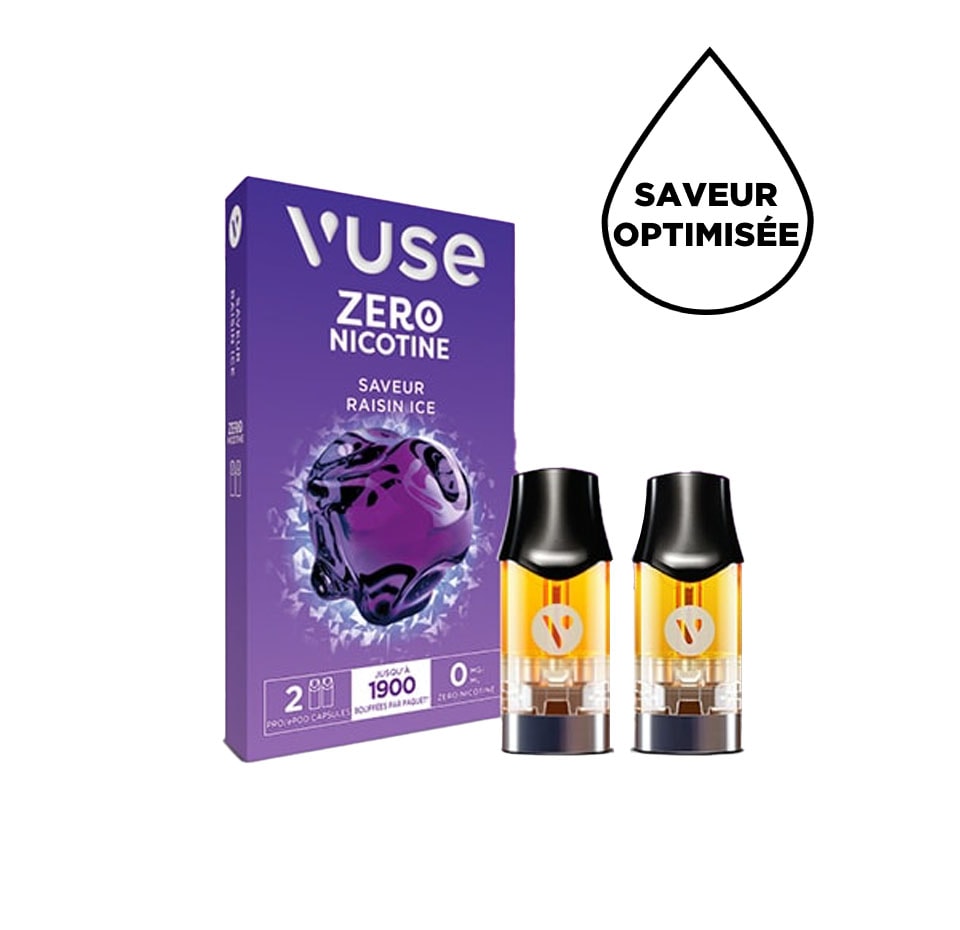 Capsules ePod Saveur Raisin Ice