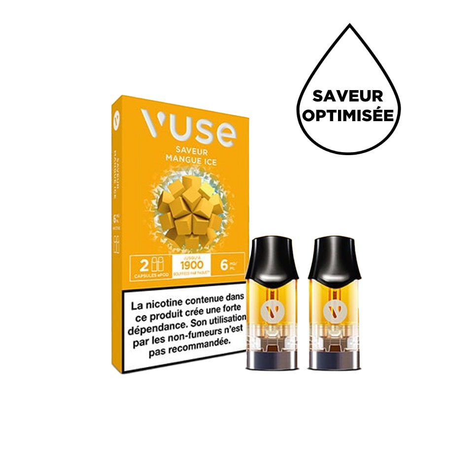 Capsules ePod Saveur Mangue Ice