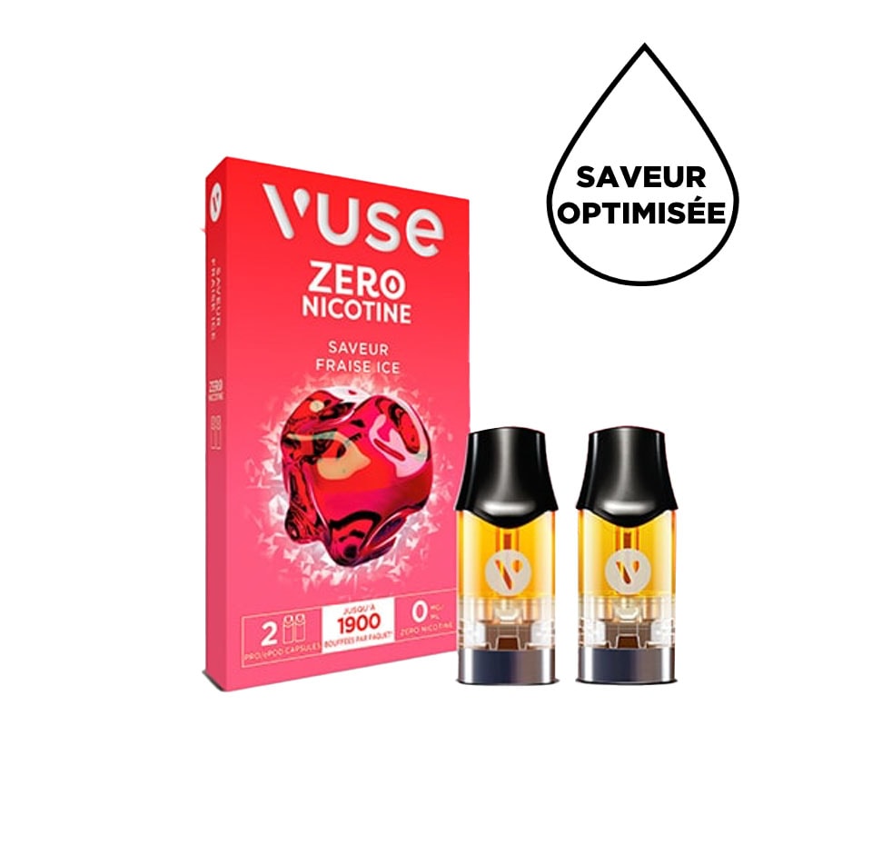 Capsules ePod Saveur Fraise Ice