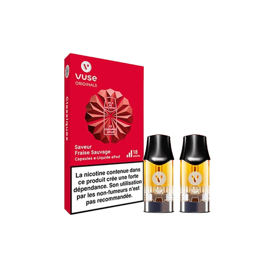 Capsules ePod Fraise Sauvage
