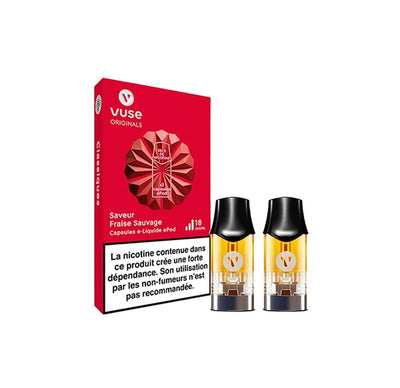 Capsules ePod Fraise Sauvage