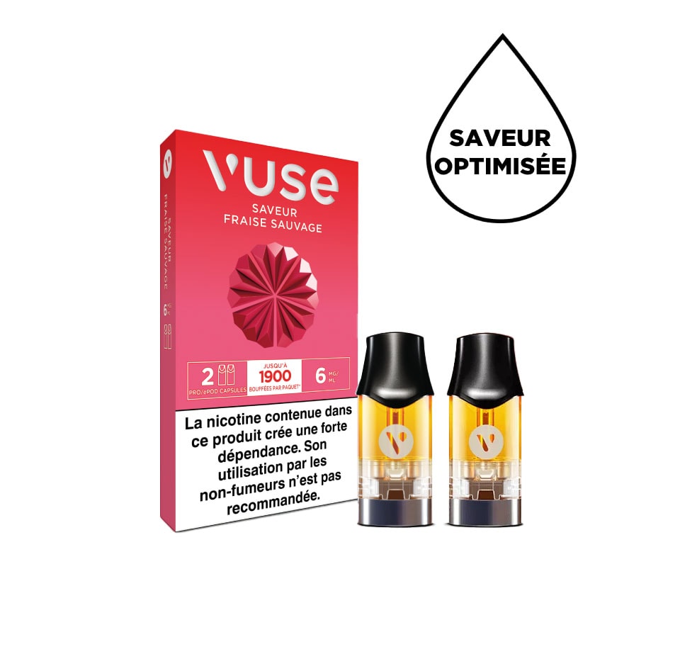 Capsules ePod Fraise Sauvage