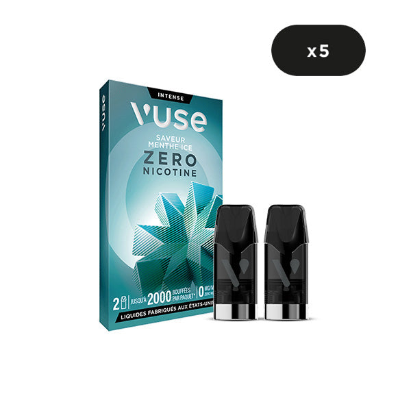 Capsule Saveur Menthe Ice | Capsules Puff rechargeable Vuse Capsule Saveur Menthe Ice | Capsules Puff rechargeable Vuse