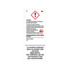 Une étiquette d'avertissement pour VUSE 1 Pod Saveur Menthe Ice comportant un symbole de danger, une limite d'âge de 18 ans et plus, un avertissement en français de forte dépendance, et une utilisation conseillée uniquement aux fumeurs ou aux utilisateurs de capsules saveur menthe ou Menthe Ice.