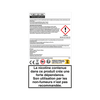 L'étiquette d'avertissement française de VUSE Recharge Gamme Intense Saveur Pastèque Ice comporte des symboles de danger, des informations de sécurité et un avertissement en gras : la nicotine crée une forte dépendance ; l'utilisation par des non-fumeurs n'est pas recommandée.