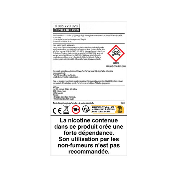 Arrière recharge epod