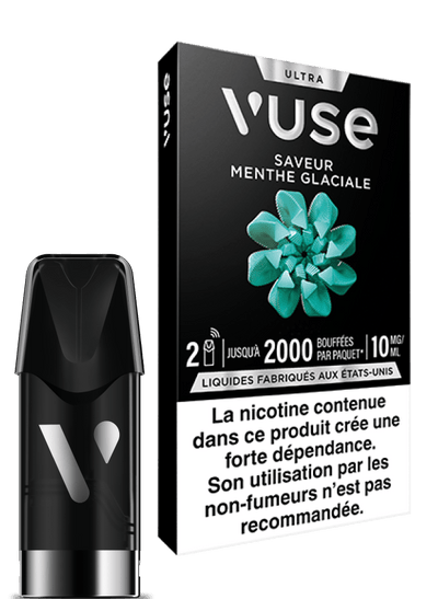 Vuse gamme ultra saveur menthe ice 2000