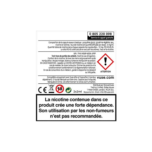 Capsules ePen Classique