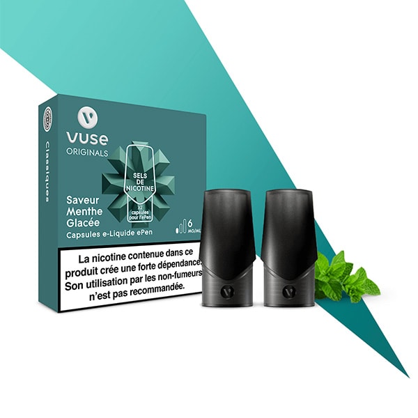 Capsules ePen Menthe Glacée