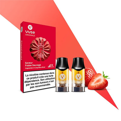 Capsules ePod Fraise Sauvage