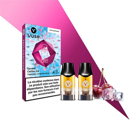 Capsules ePod Saveur Cerise Ice