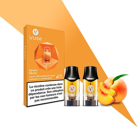 Capsules ePod Saveur Pêche