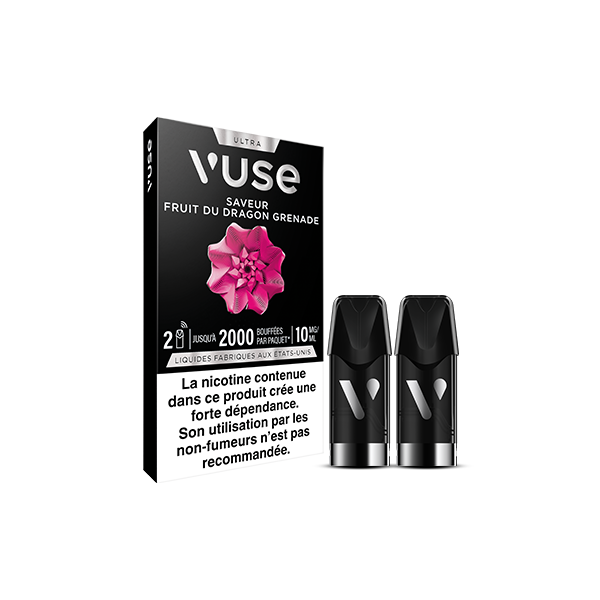 Vuse Ultra Saveur Fruit du Dragon Grenade