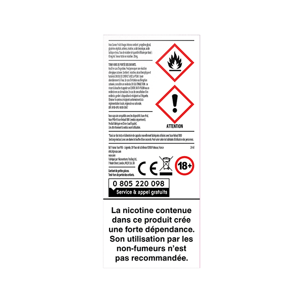 Recharge gamme intense Saveur Fruits Rouges Intense | Vuse Recharge gamme intense Saveur Fruits Rouges Intense | Vuse