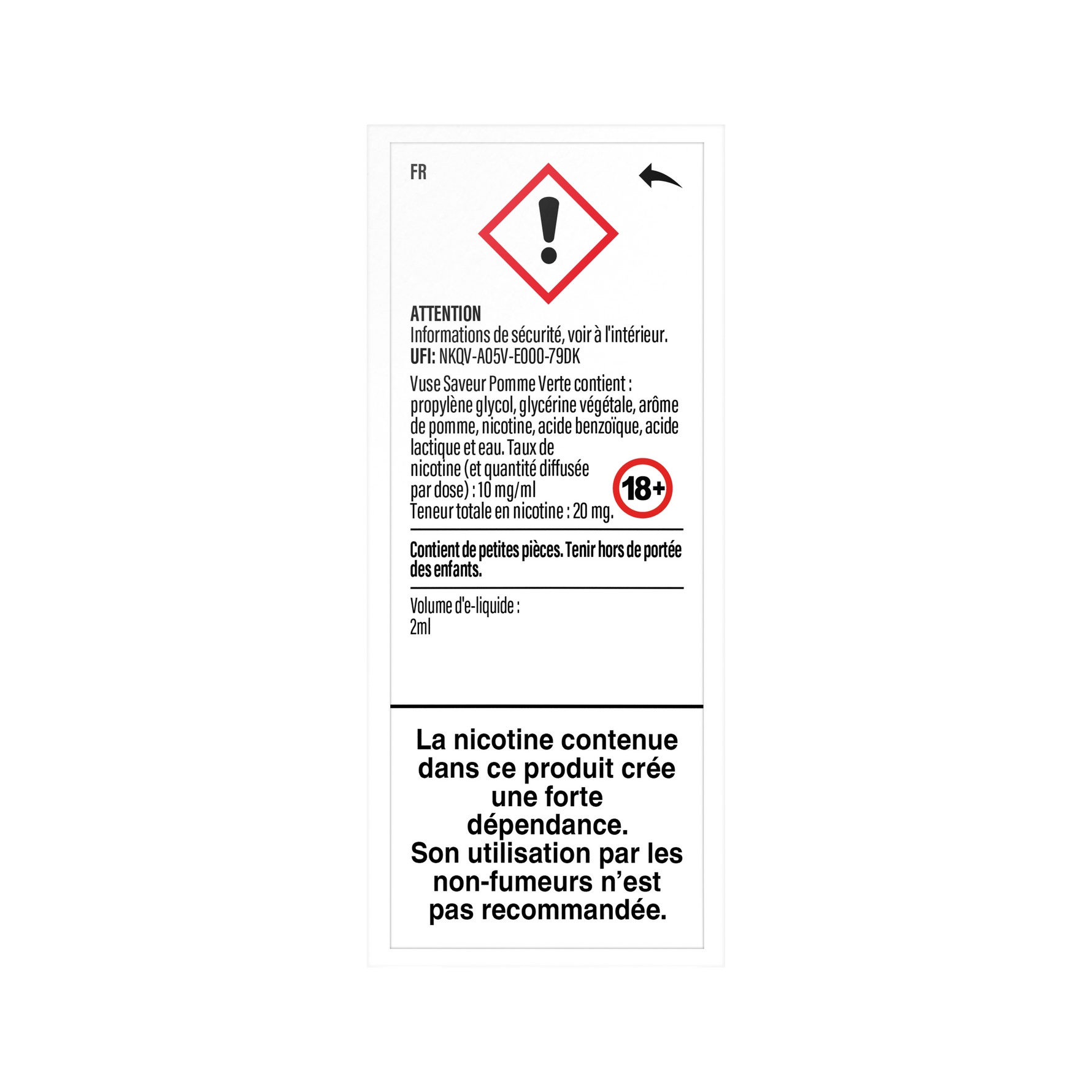 1 Pod Saveur Pomme Verte