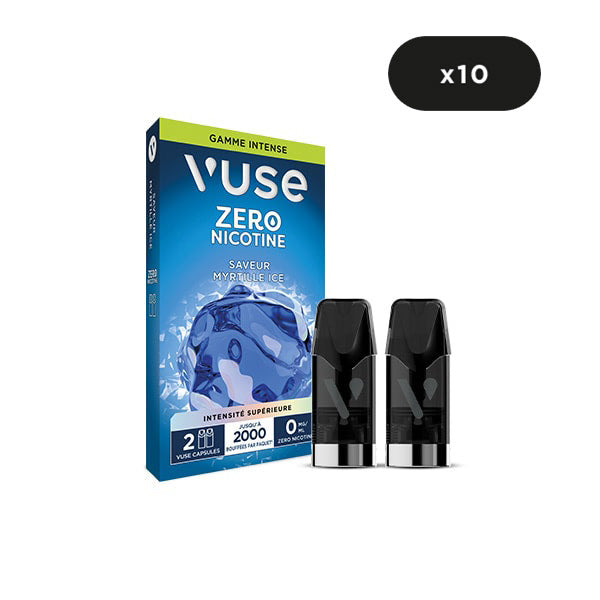 Saveur Myrtille Ice | Capsules Puff rechargeable Vuse Saveur Myrtille Ice | Capsules Puff rechargeable Vuse