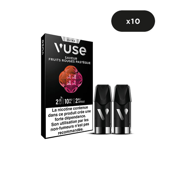 elfbar nachfüll pod läuft aus Capsule Fruits Rouges Pastèque – Vape connectée Vuse Ultra