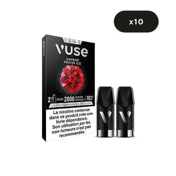 Vuse Ultra Saveur Fraise Ice