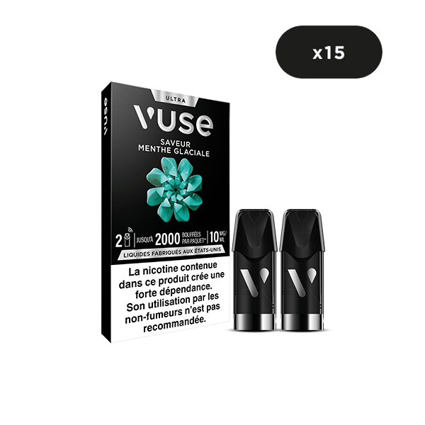 Vuse Ultra Saveur Menthe Glaciale