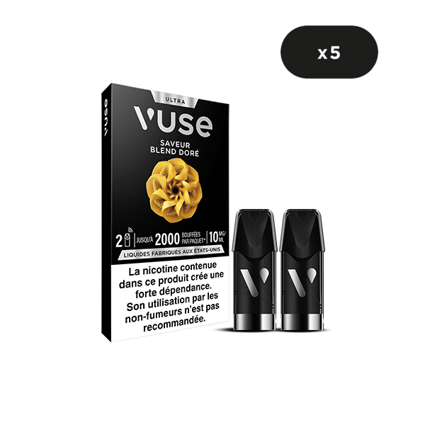 Capsule connecte Vuse Ultra Blend Dor Vape connecte Vuse Ultra | VUSE FR Capsule connecte Vuse Ultra Blend Dor Vape connecte Vuse Ultra | VUSE FR