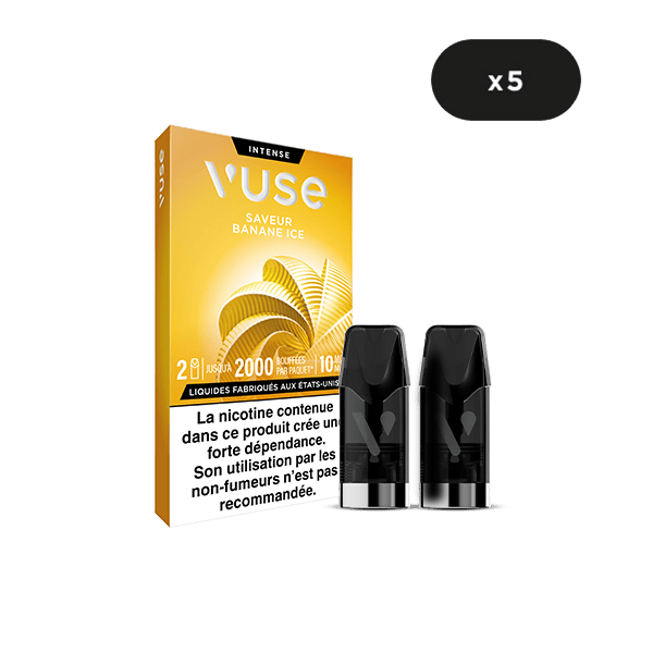Recharge Gamme Intense Saveur Banane Ice