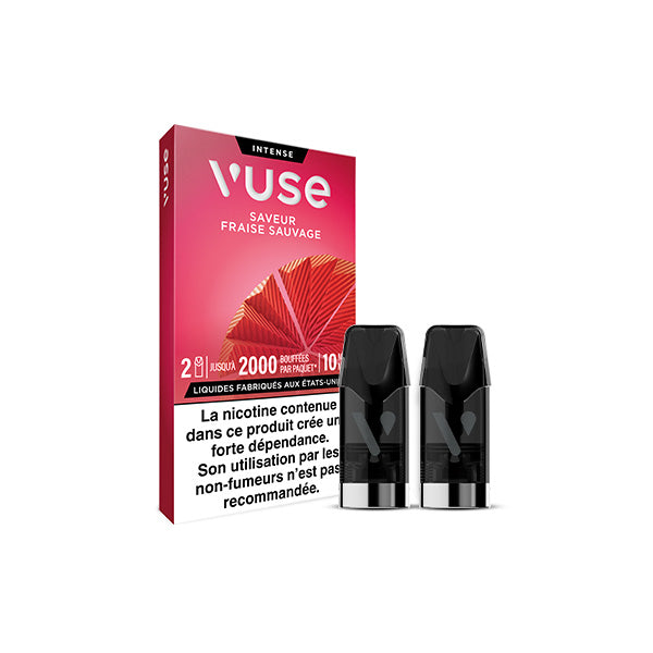 Saveur Fusion Fraise Sauvage | Capsules Puff rechargeable Saveur Fusion Fraise Sauvage | Capsules Puff rechargeable