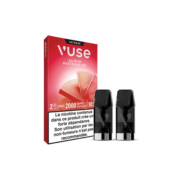 Capsule Saveur Pastque Ice|Capsules Puff rechargeable Vuse Capsule Saveur Pastque Ice|Capsules Puff rechargeable Vuse