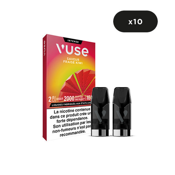 Recharge Gamme Intense Saveur Fraise Kiwi