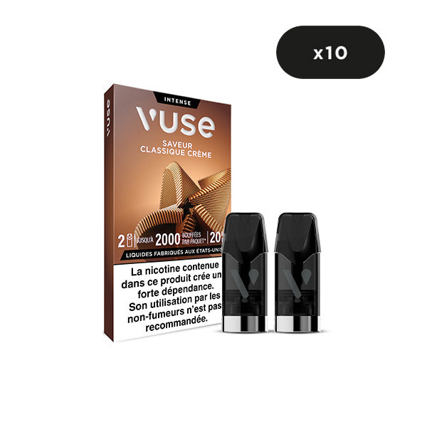 Recharge Gamme Intense Saveur Classique Crème