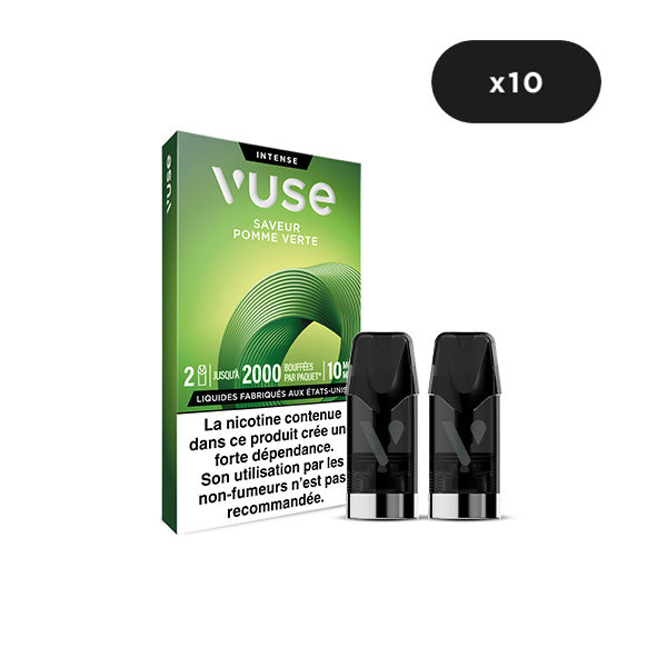 Recharge Gamme Intense Saveur Pomme Verte