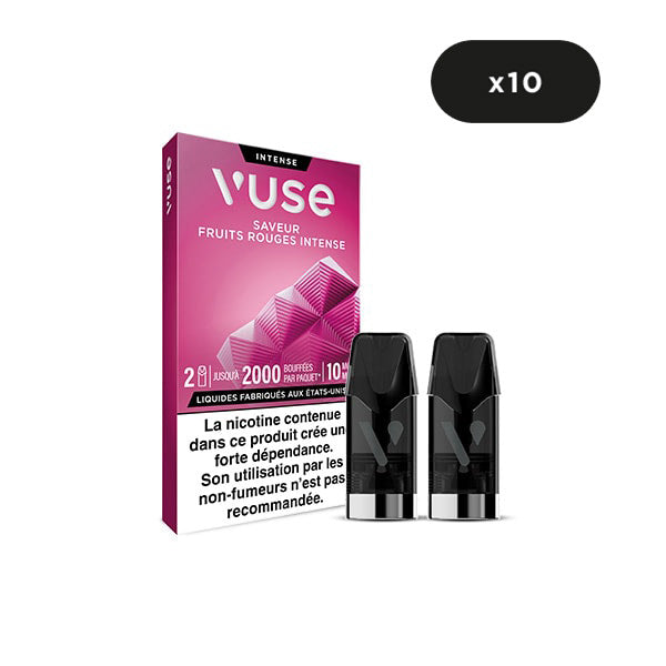 Recharge Gamme Intense Saveur Fruits Rouges Intense