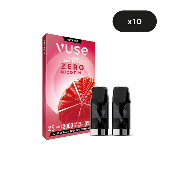 Capsule Saveur Fraise Ice | Capsules Puff rechargeable Vuse Capsule Saveur Fraise Ice | Capsules Puff rechargeable Vuse
