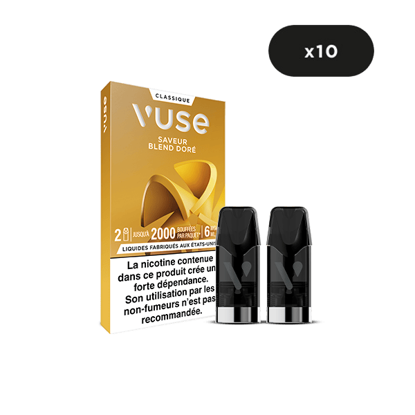 Recharge gamme intense Saveur Blend Doré| Vuse