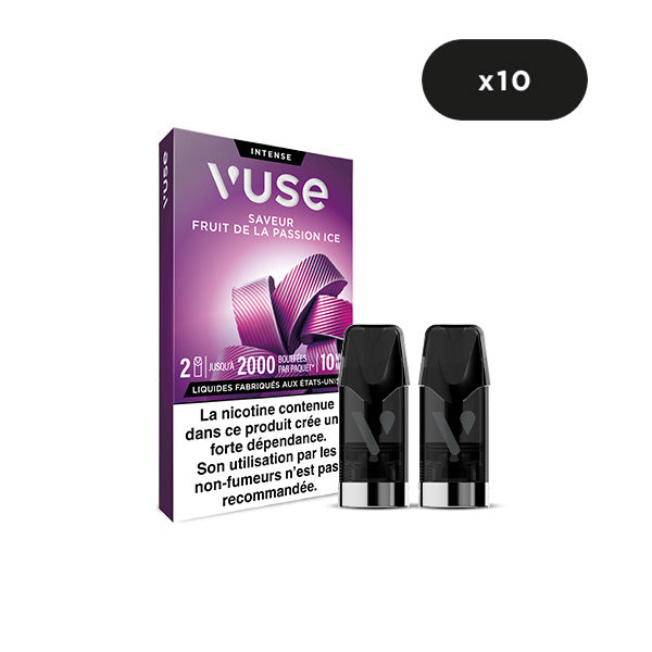 Saveur Fruit de la passion Ice|Capsules Puff rechargeable Saveur Fruit de la passion Ice|Capsules Puff rechargeable
