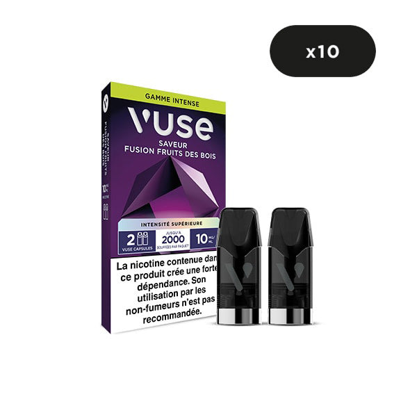 Recharge Gamme Intense Saveur Fusion Fruits des Bois