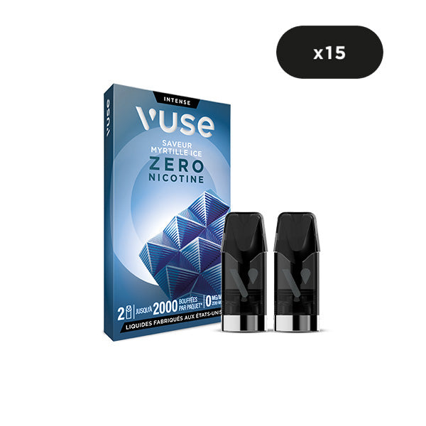 Saveur Myrtille Ice | Capsules Puff rechargeable Vuse Saveur Myrtille Ice | Capsules Puff rechargeable Vuse