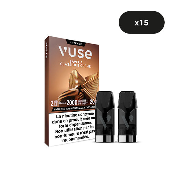 Recharge Gamme Intense Saveur Classique Crème