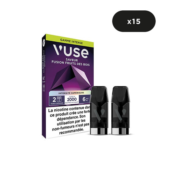 Recharge Gamme Intense Saveur Fusion Fruits des Bois