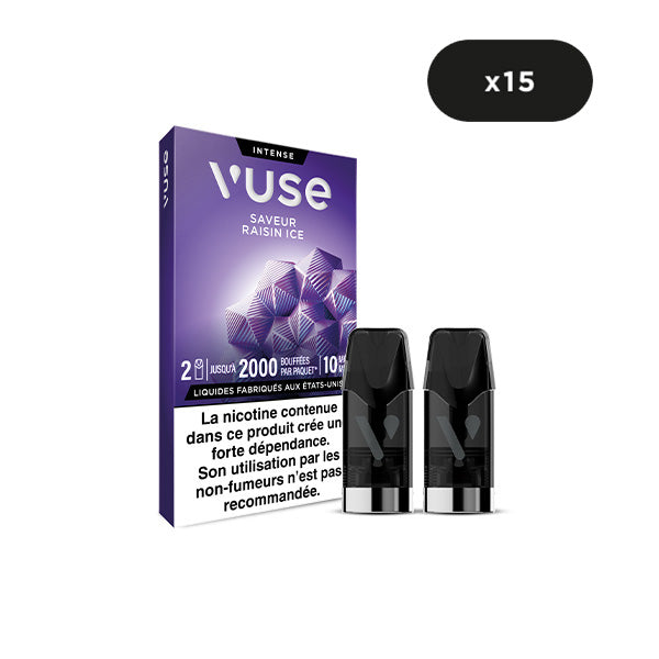 Recharge Gamme Intense Saveur Raisin Ice