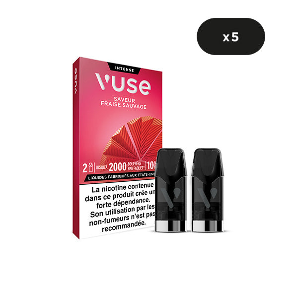 Recharge Gamme Intense Saveur Fraise Sauvage