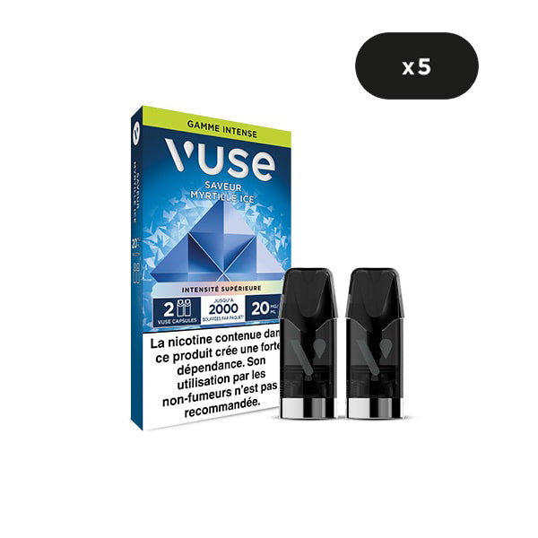 Saveur Myrtille Ice | Capsules Puff rechargeable Vuse Saveur Myrtille Ice | Capsules Puff rechargeable Vuse