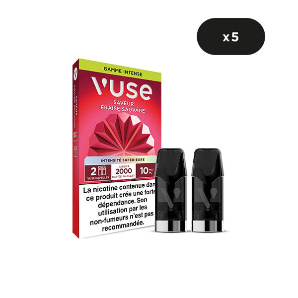 Recharge Gamme Intense Saveur Fraise Sauvage