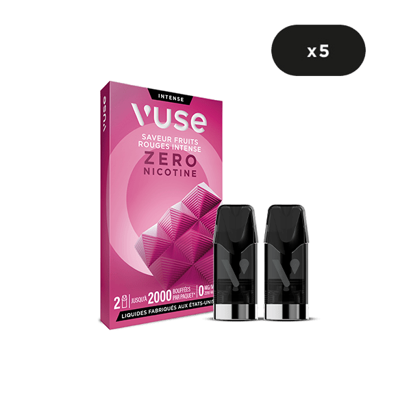 recharge vuse fruit des bois Recharge Gamme Intense Saveur Fruits Rouges Intense